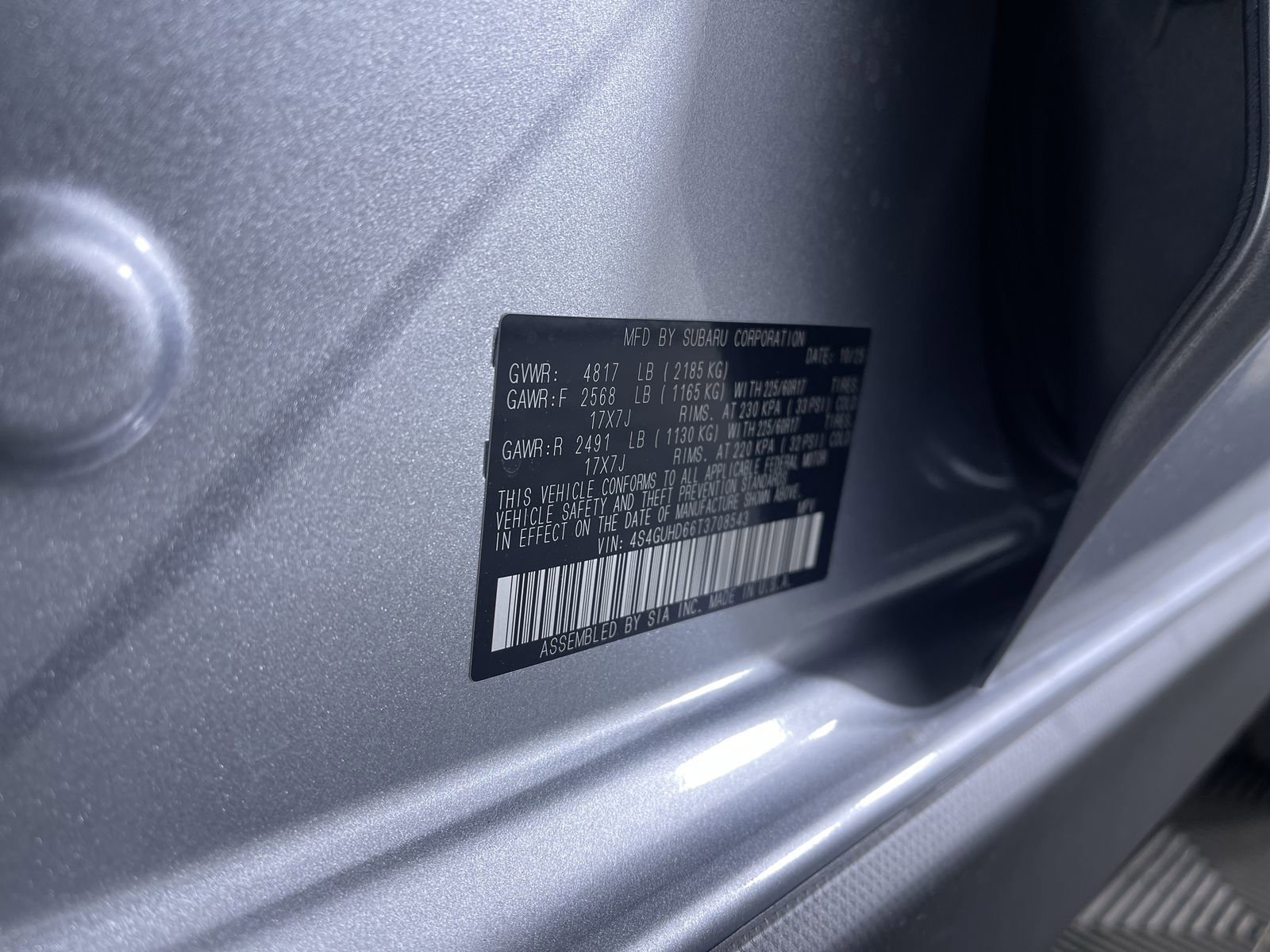 Used 2026 Ice Silver Metallic Subaru Premium image 12