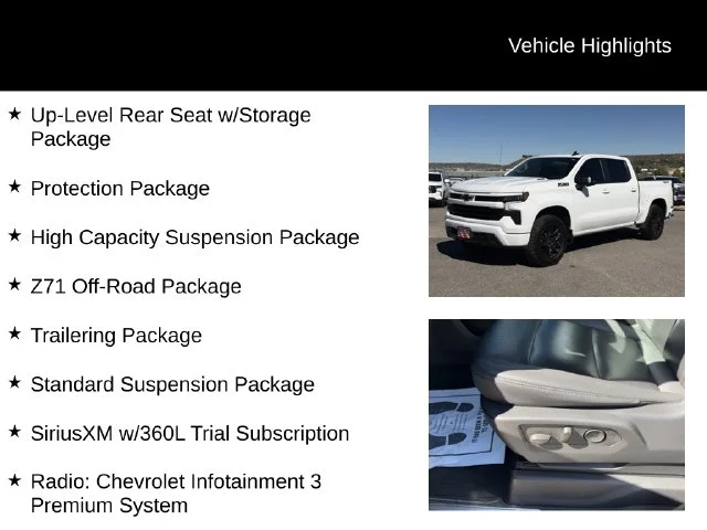 Used 2025 White Chevrolet RST image 15