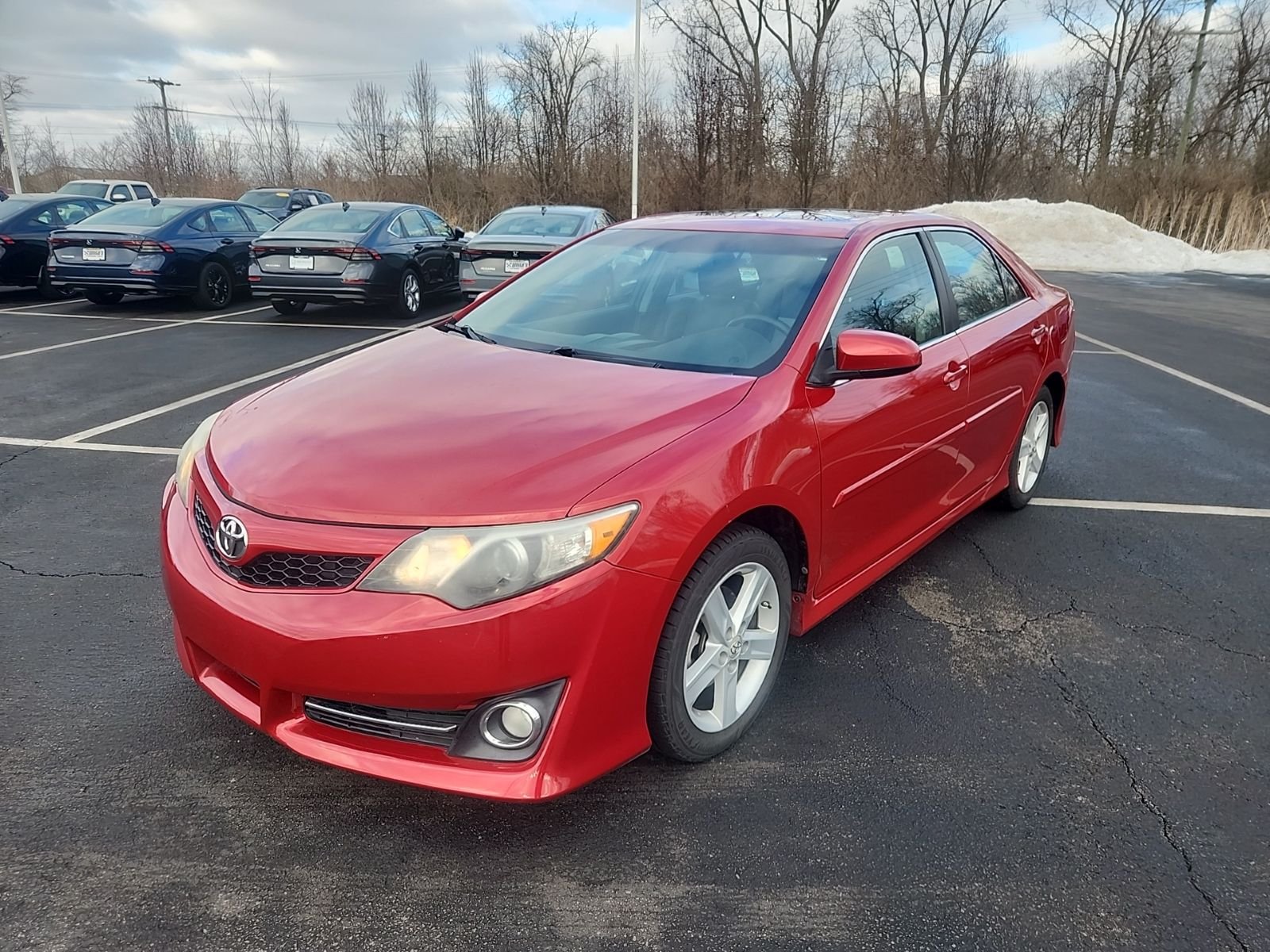 Used 2012 Toyota Camry SE with VIN 4T1BF1FK0CU636450 for sale in Lima, OH