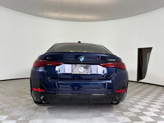 New 2026 Tanzanite Blue II Metallic BMW 430i Gran Coupe image 6