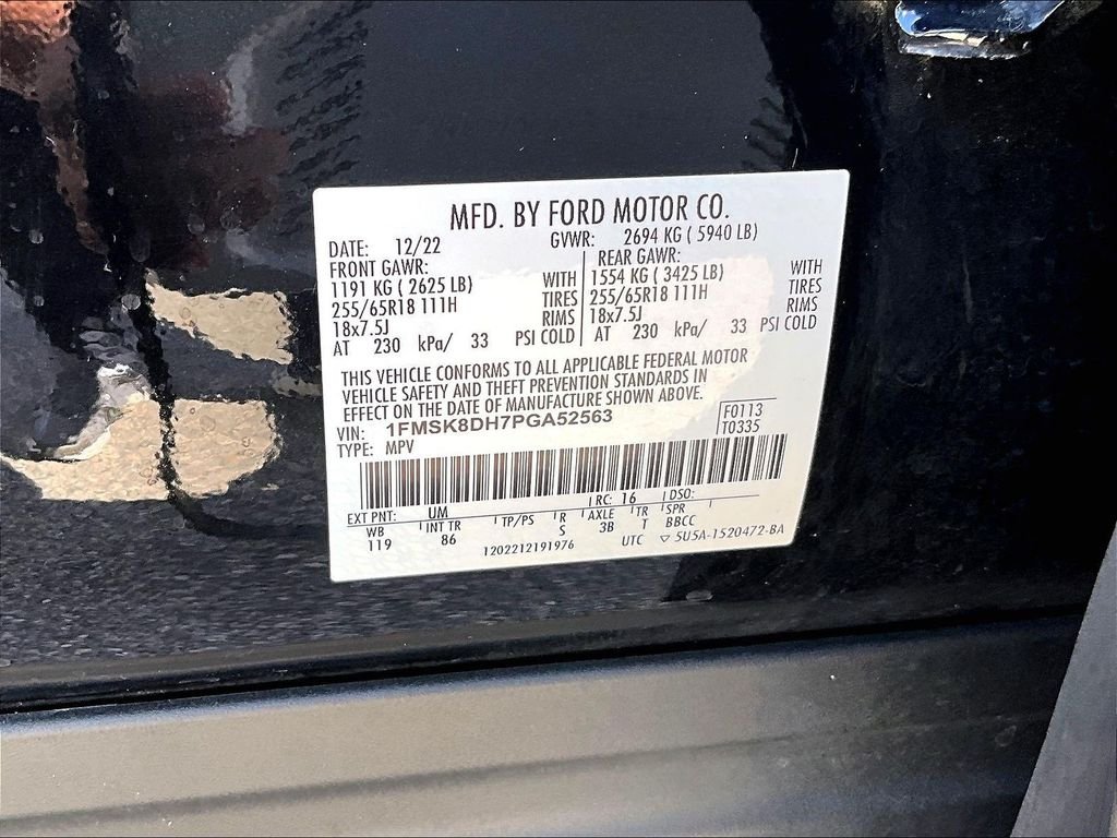 Used 2023 Black Ford XLT image 35