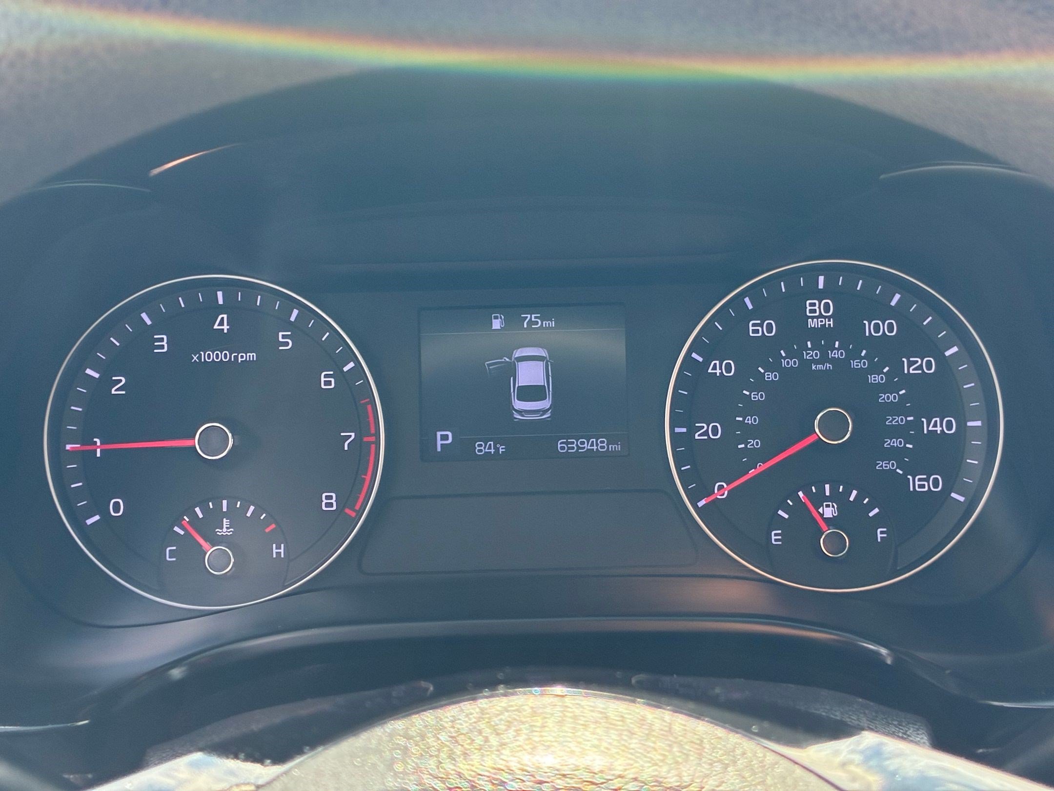 Used 2019 Aurora Black Kia LXS image 19