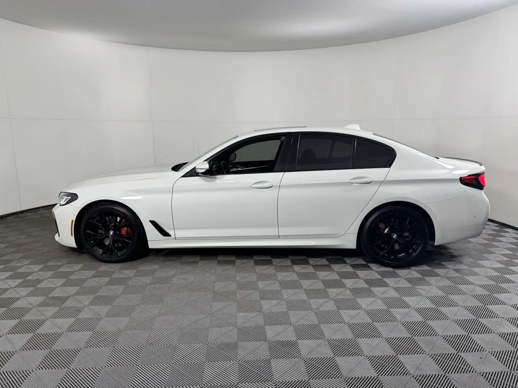 Certified Used 2023 White BMW 530i xDrive image 11