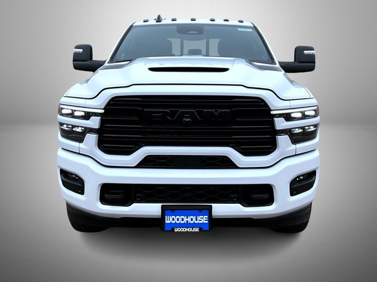 New 2026 Bright White Clear-Coat Exterior Paint RAM Laramie image 2