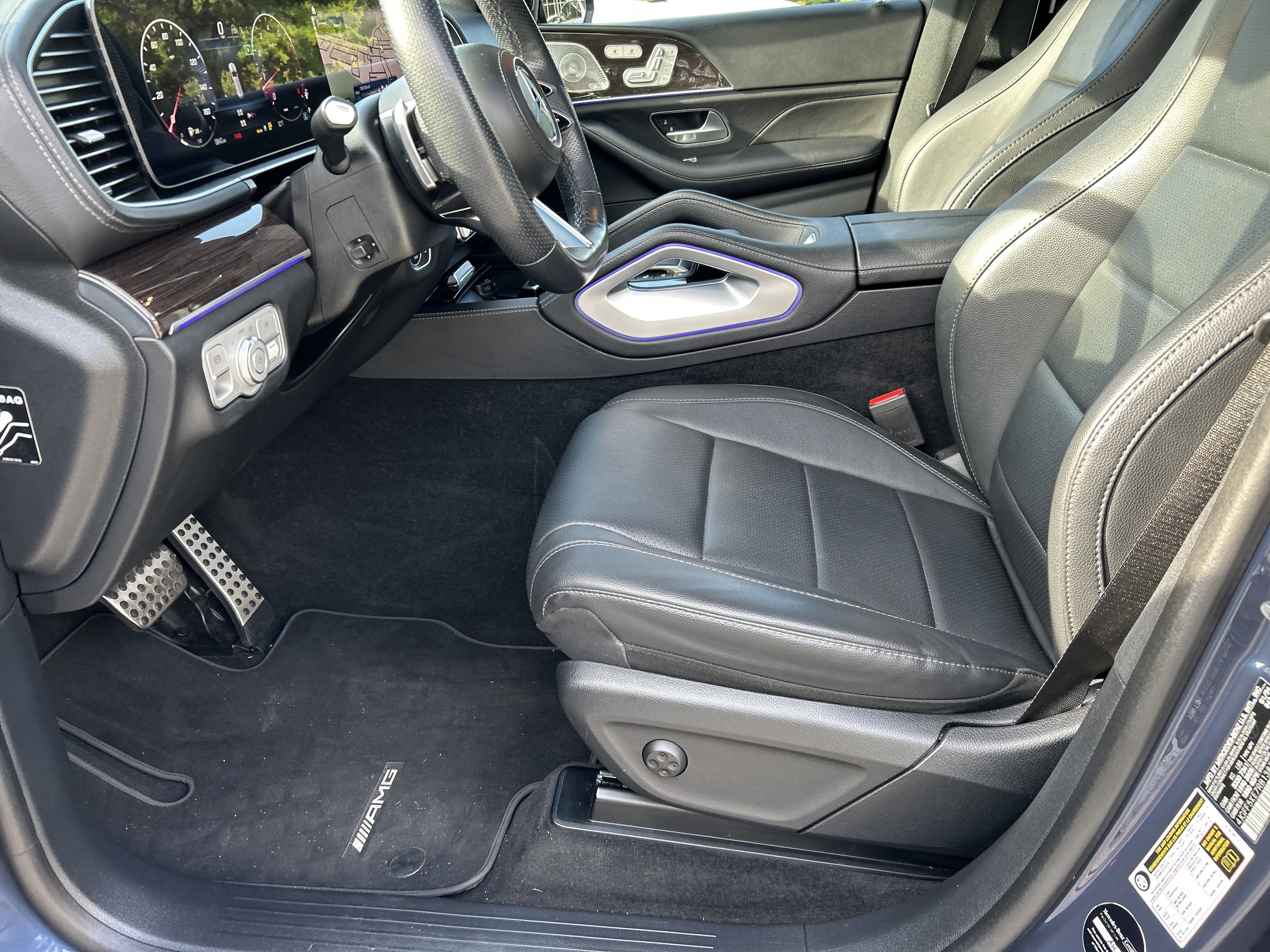 Certified Used 2024 Twilight Blue Metallic Mercedes-Benz GLS 450 4MATIC® SUV image 21