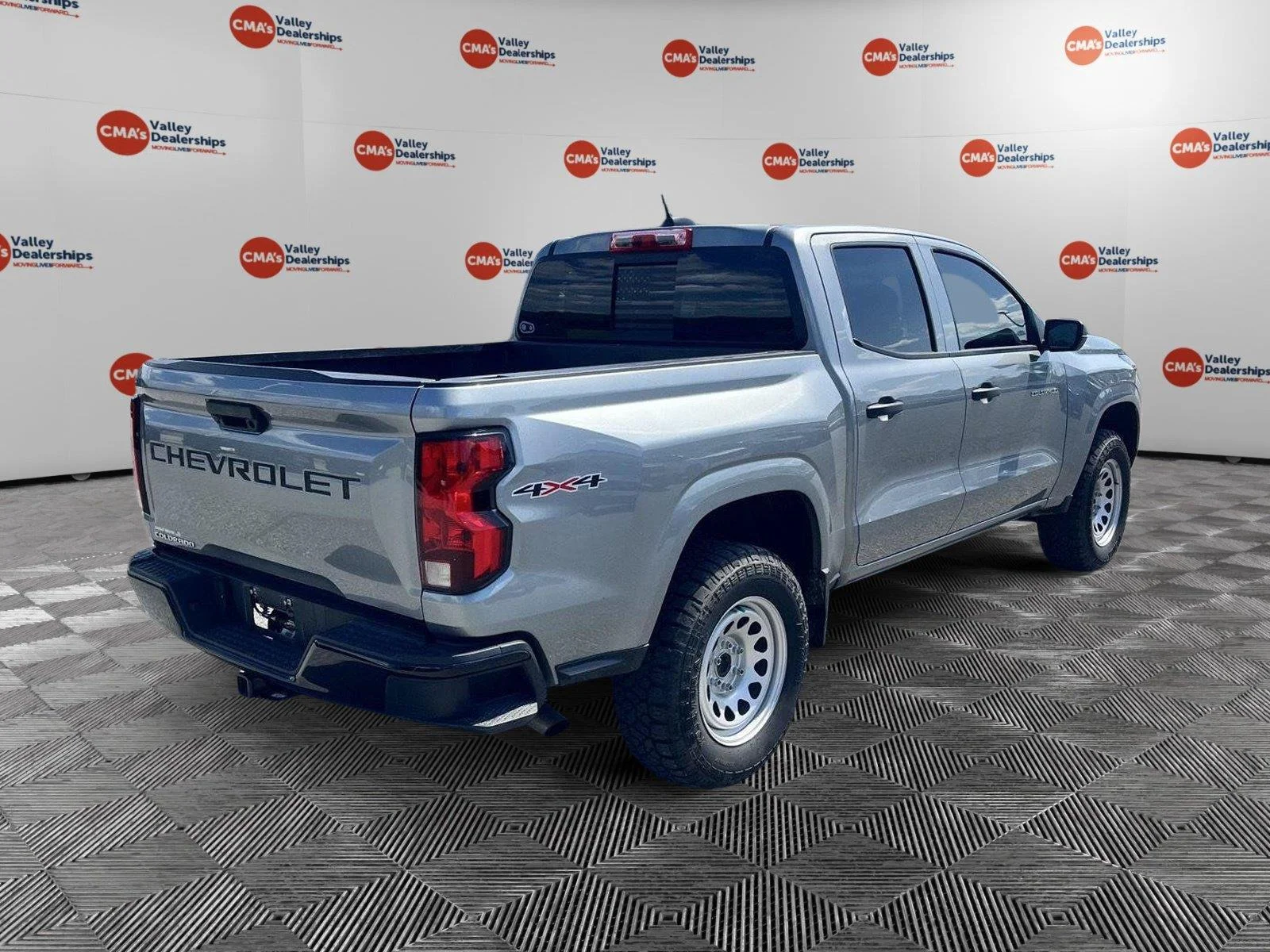 Used 2024 Sterling Gray Metallic Chevrolet 4WD Work Truck image 5