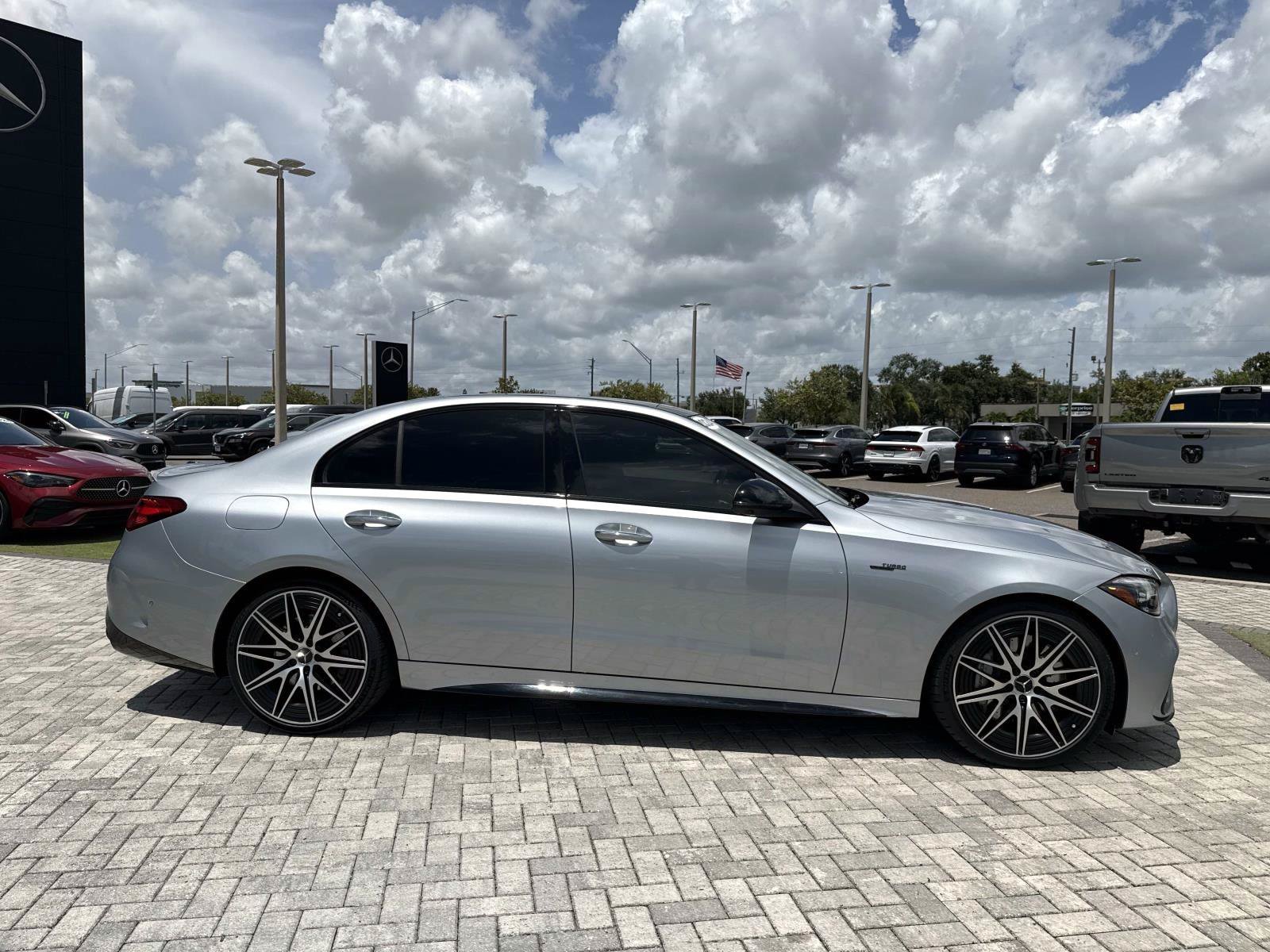 Used 2024 Cirrus Silver Metallic Mercedes-Benz C 43 AMG® image 6