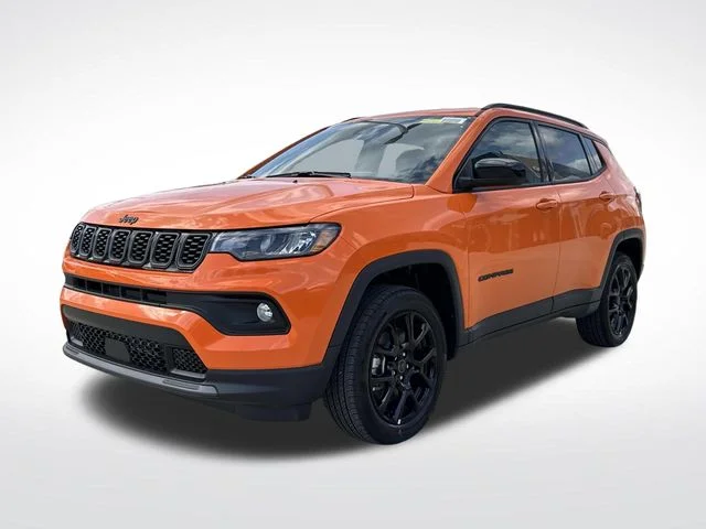 New 2026 Orange Jeep Latitude image 3