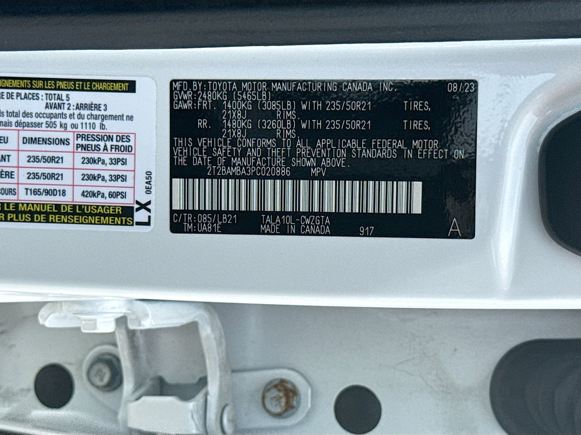 Used 2023 Eminent White Pearl Lexus RX 350 Premium Plus image 46