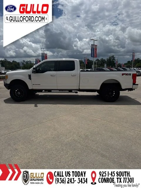 Used 2017 White Platinum Tri-Coat Metallic Ford Lariat image 5
