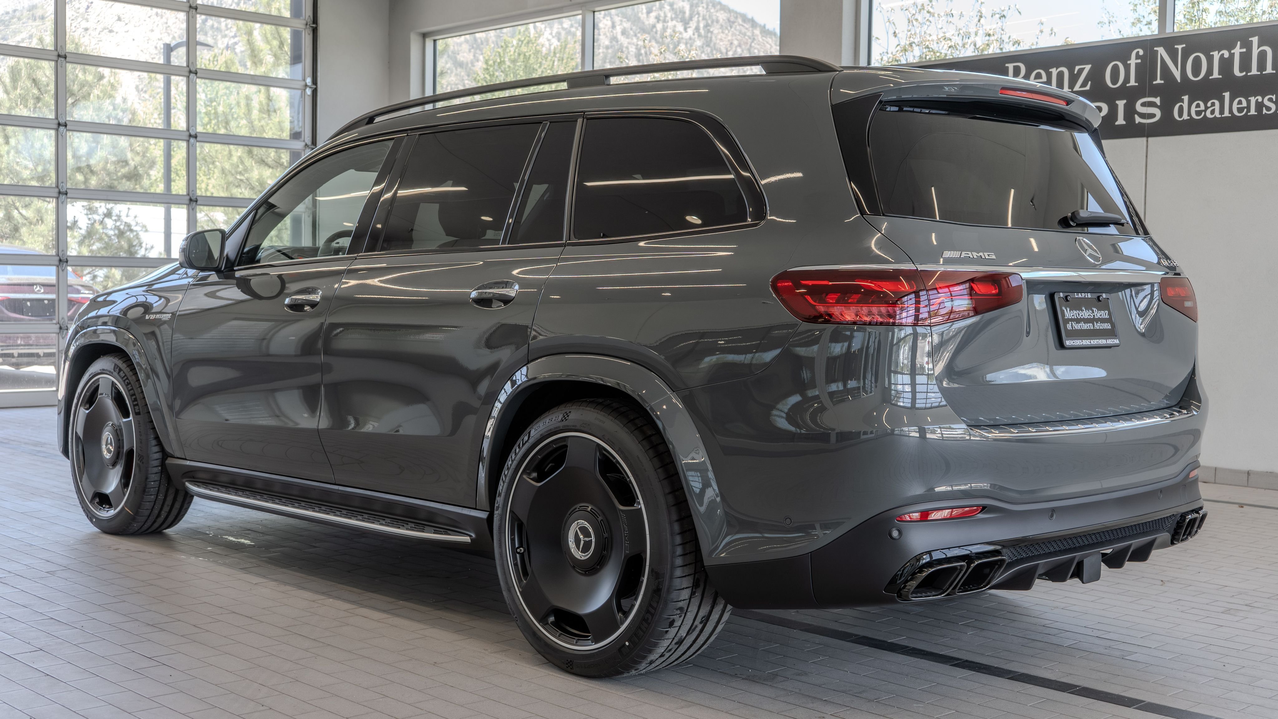 New 2026 MANUFAKTUR Silicon Grey Mercedes-Benz GLS 63 AMG® image 13