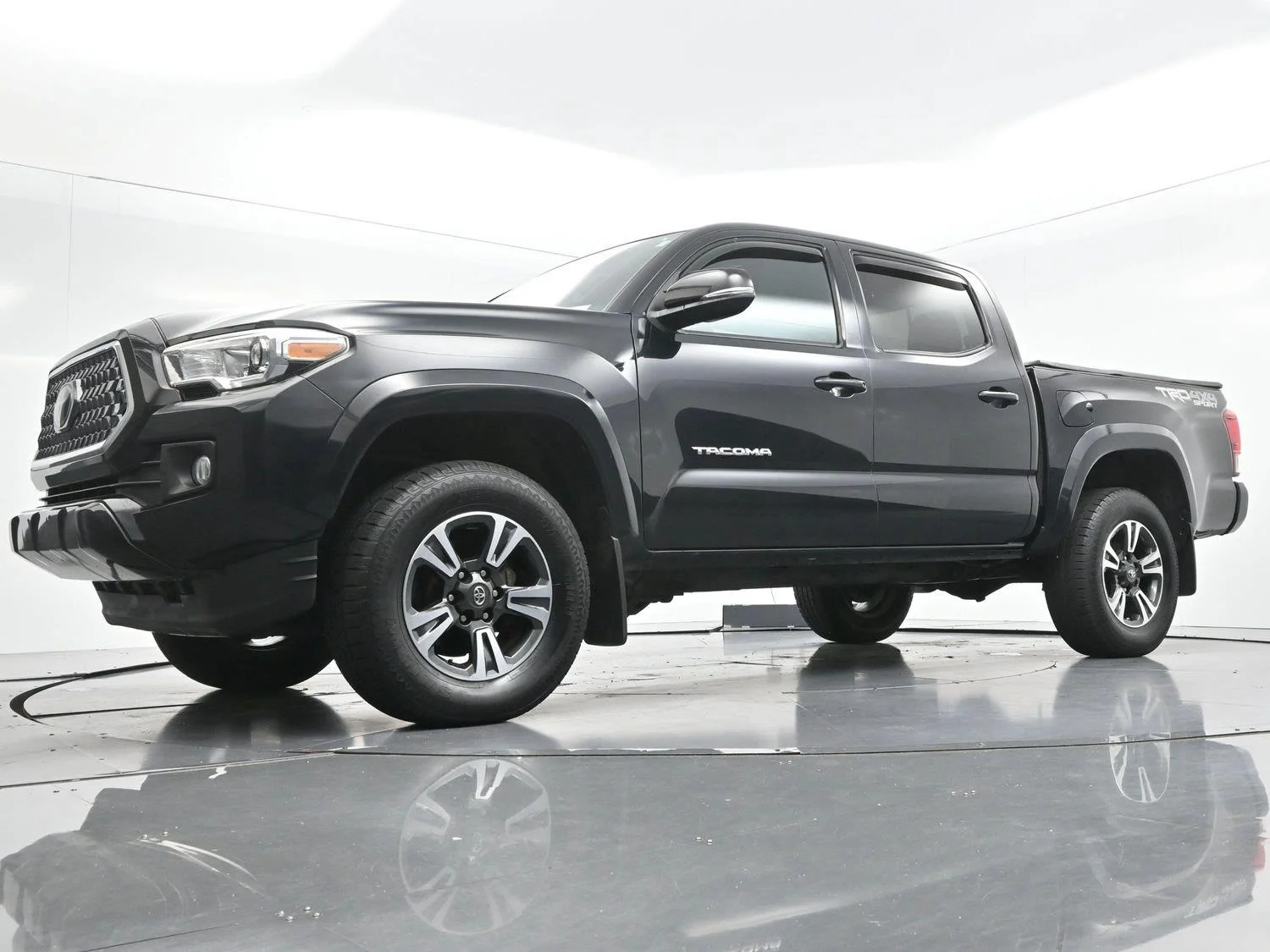 Used 2019 Midnight Black Metallic Toyota TRD Sport image 43