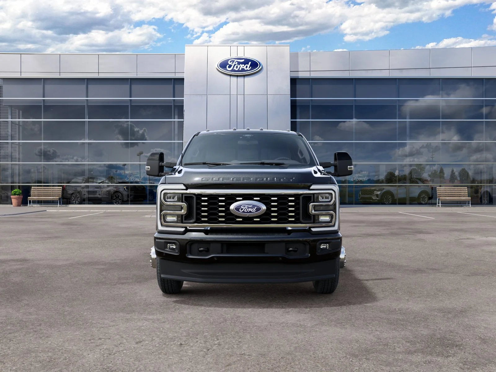New 2027 Agate Black Metallic Ford F-350® Platinum® image 3