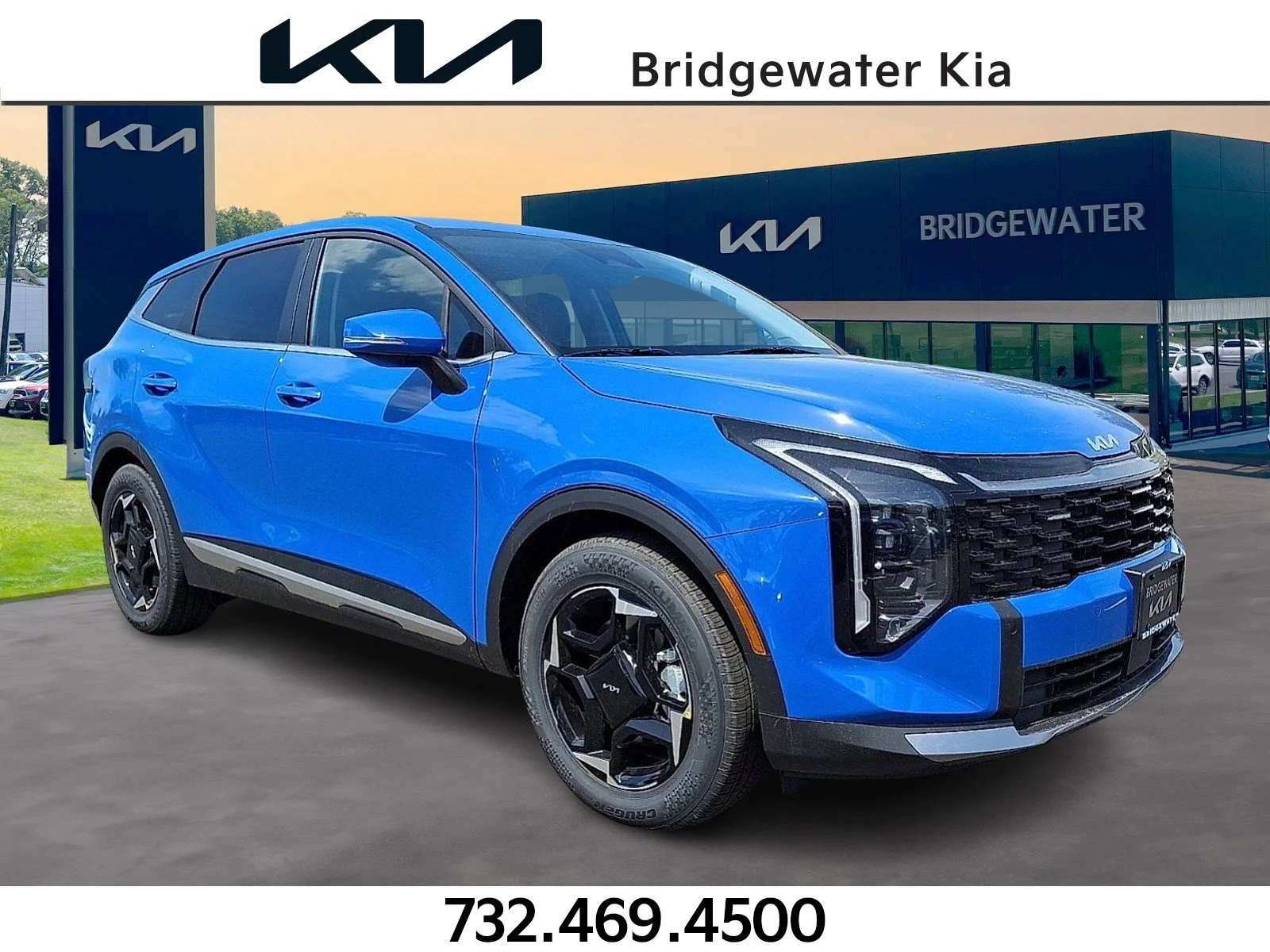 New 2026 Nebular Blue Kia EX image 1