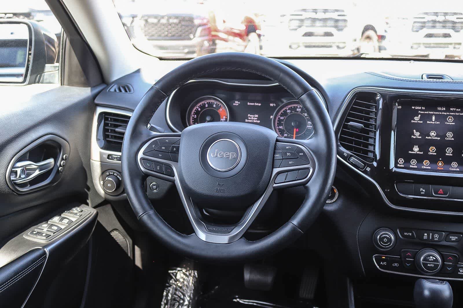 Used 2019 Granite Crystal Metallic Clearcoat Jeep Limited image 15