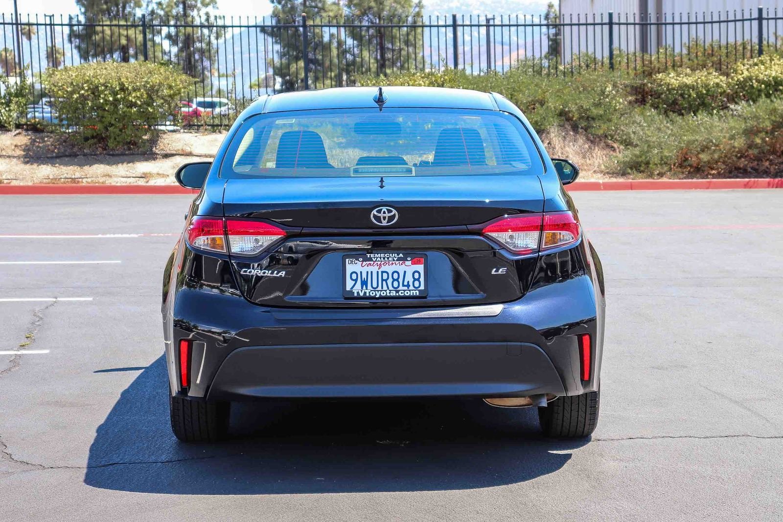 Certified Used 2026 Midnight Black Metallic Toyota LE image 6