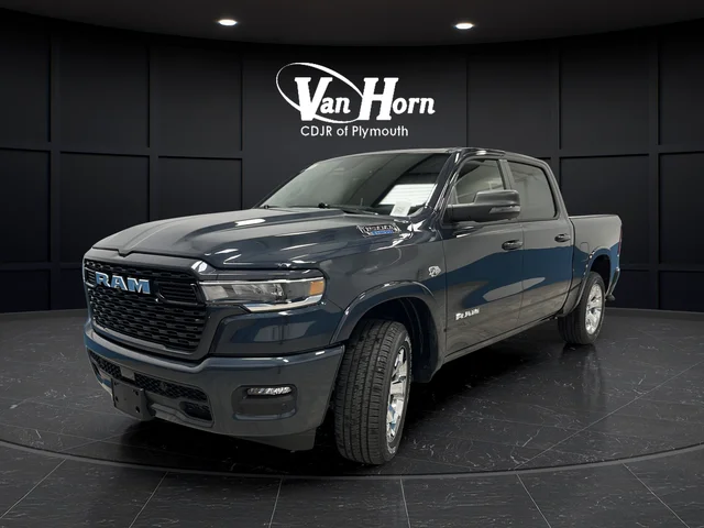 New 2026 Forged Blue Metallic Exterior Paint RAM Big Horn/Lone Star image 3