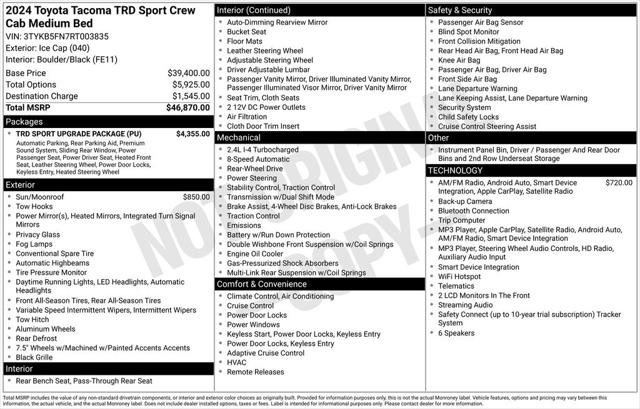 Certified Used 2024 ICE CAP Toyota  image 2