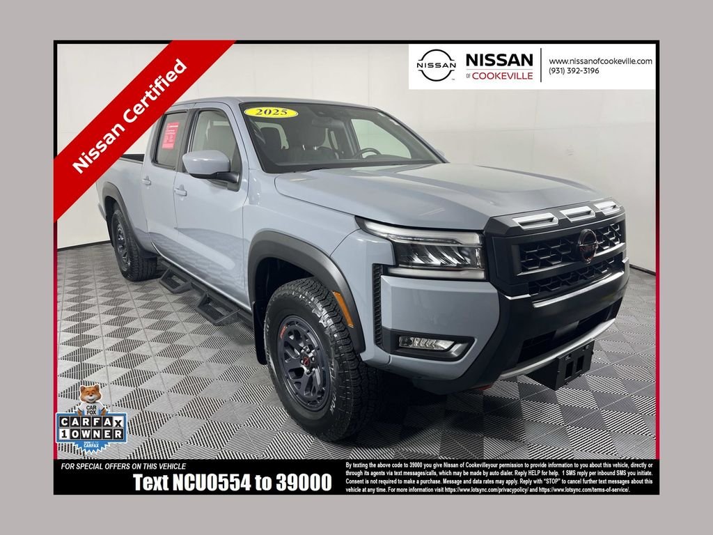 Certified Used 2025 Gray Nissan PRO-4X image 1