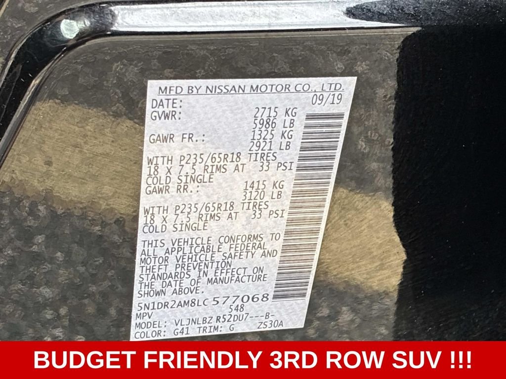 Used 2020 Black Nissan S image 20