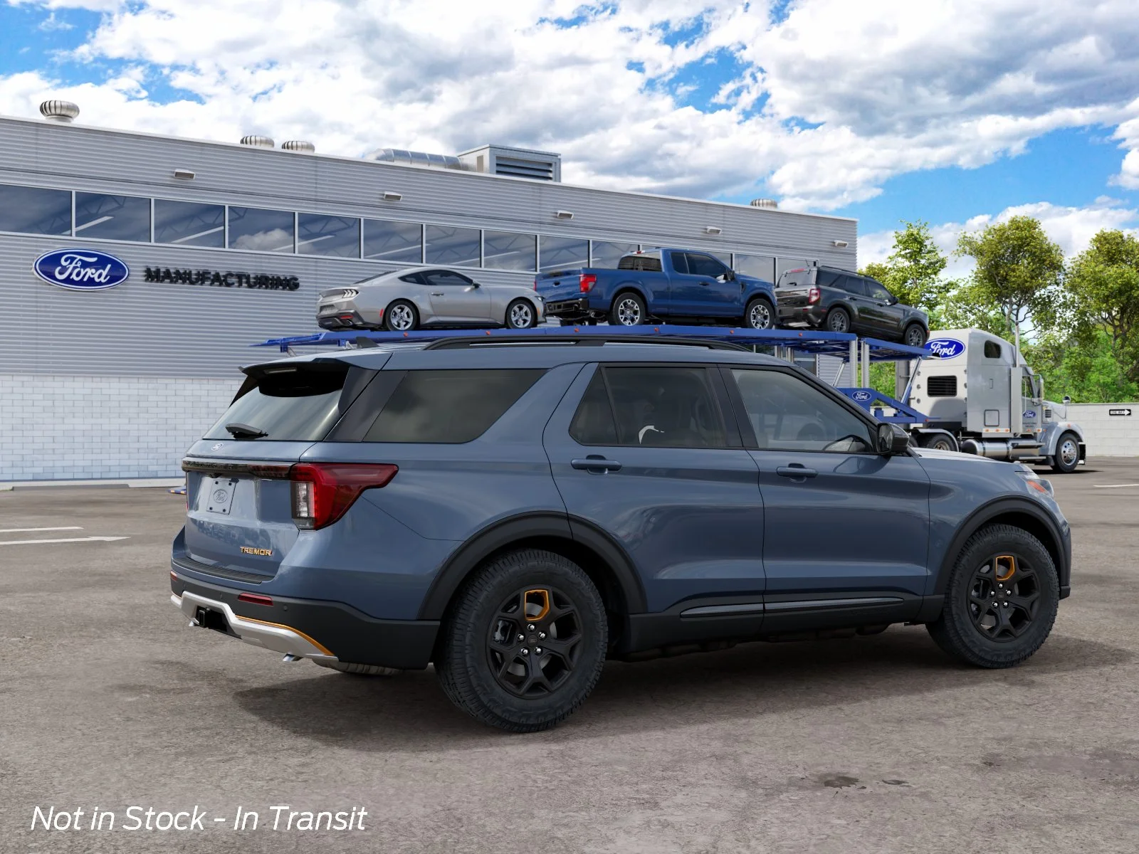 New 2027 Vapor Blue Metallic Ford Tremor image 6