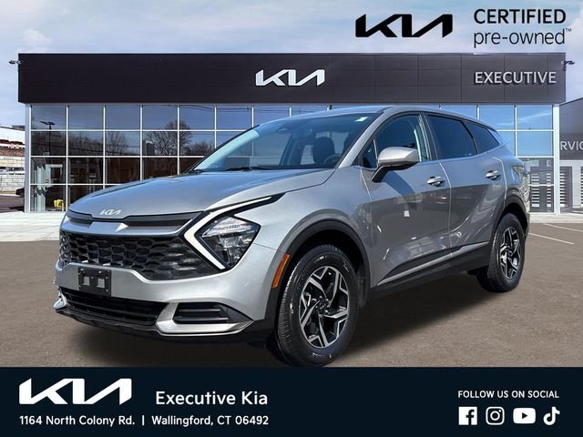 Certified Used 2023 Gray Kia LX image 1