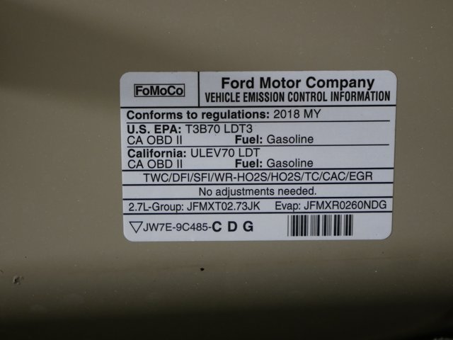 Used 2018 White Gold Ford Extended Cab LARIAT w/ Chrome Appearance Pkg image 28
