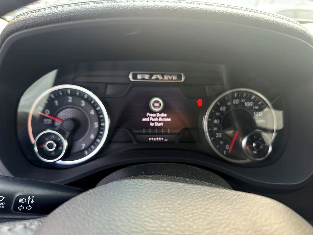 Used 2021 Bright White Clearcoat Ram Laramie image 8