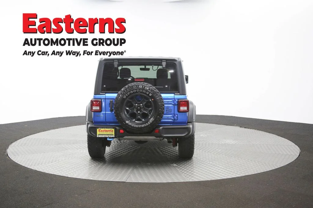 Used 2023 Blue Jeep Willys 4xe image 33