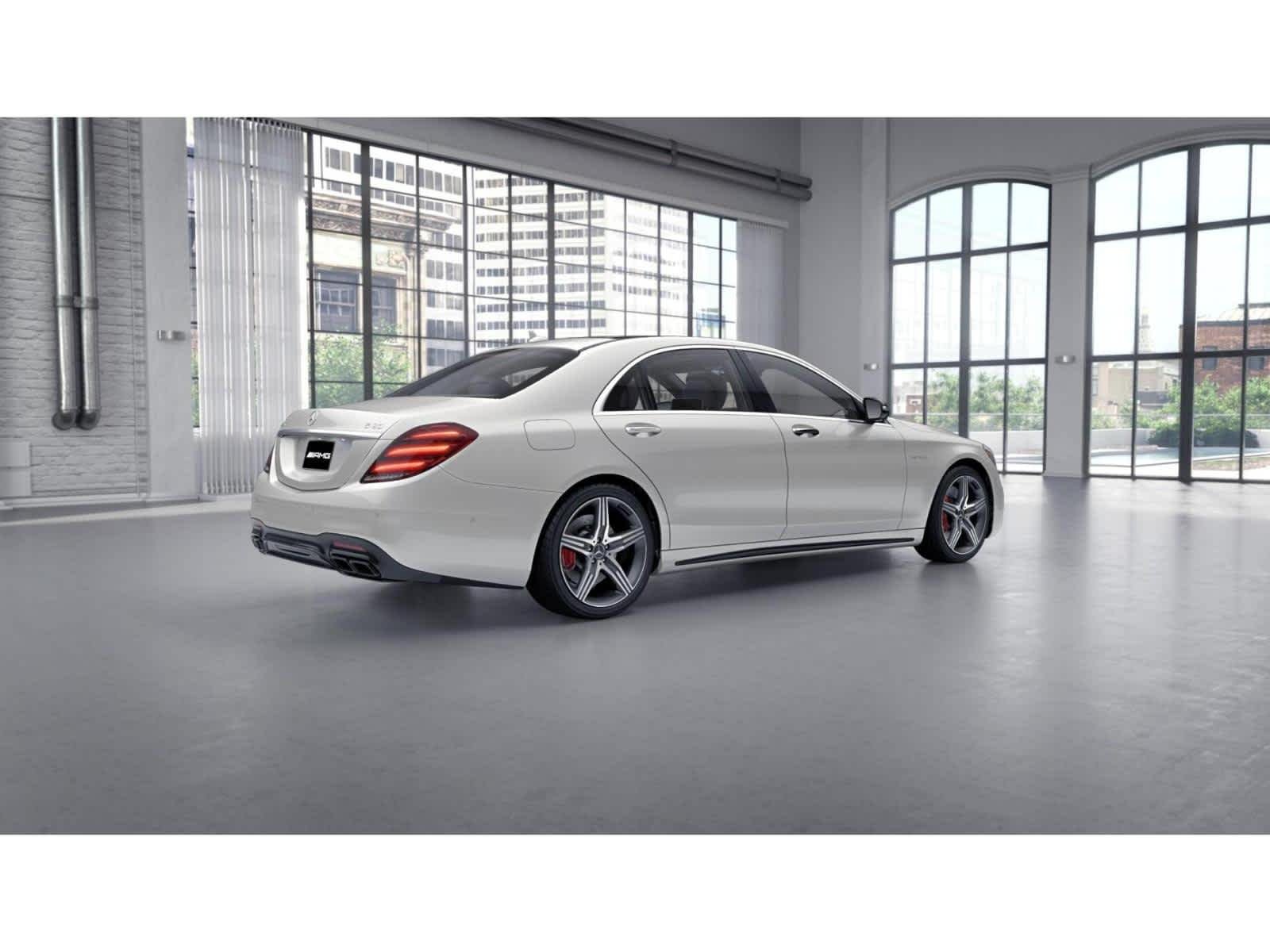 Used 2019 designo Diamond White Mercedes-Benz AMG® S 63 image 20