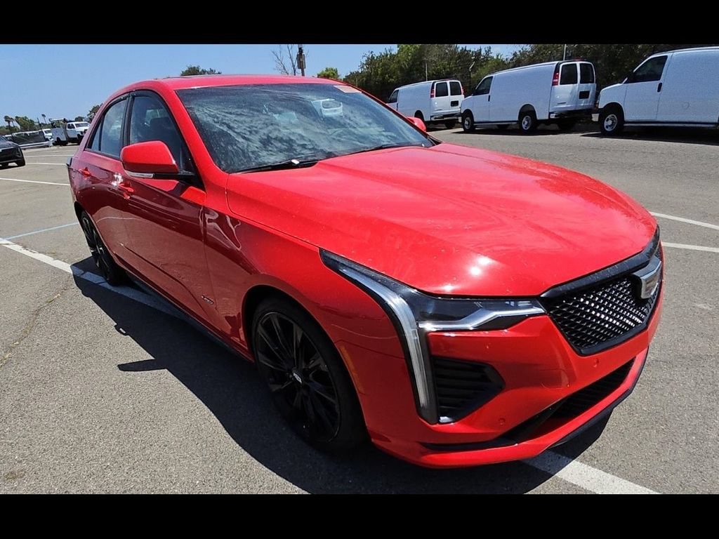 Used 2021 Cadillac CT4 V-Series with VIN 1G6DH5RL2M0126664 for sale in Kansas City
