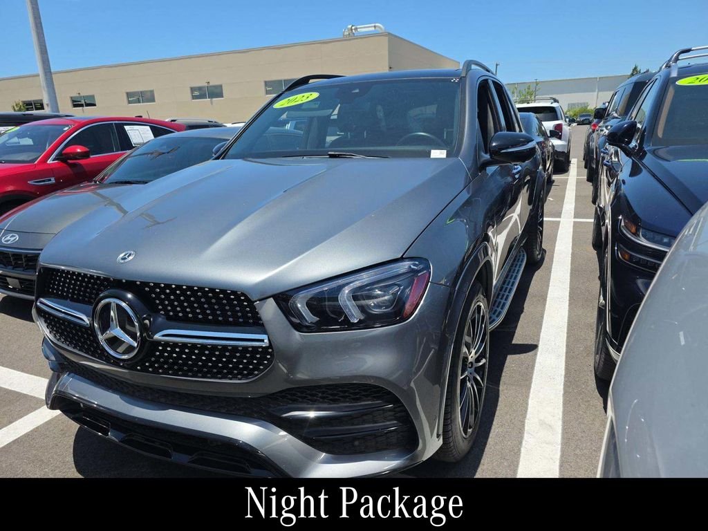 Certified Used 2023 Gray Mercedes-Benz GLE 350 image 1