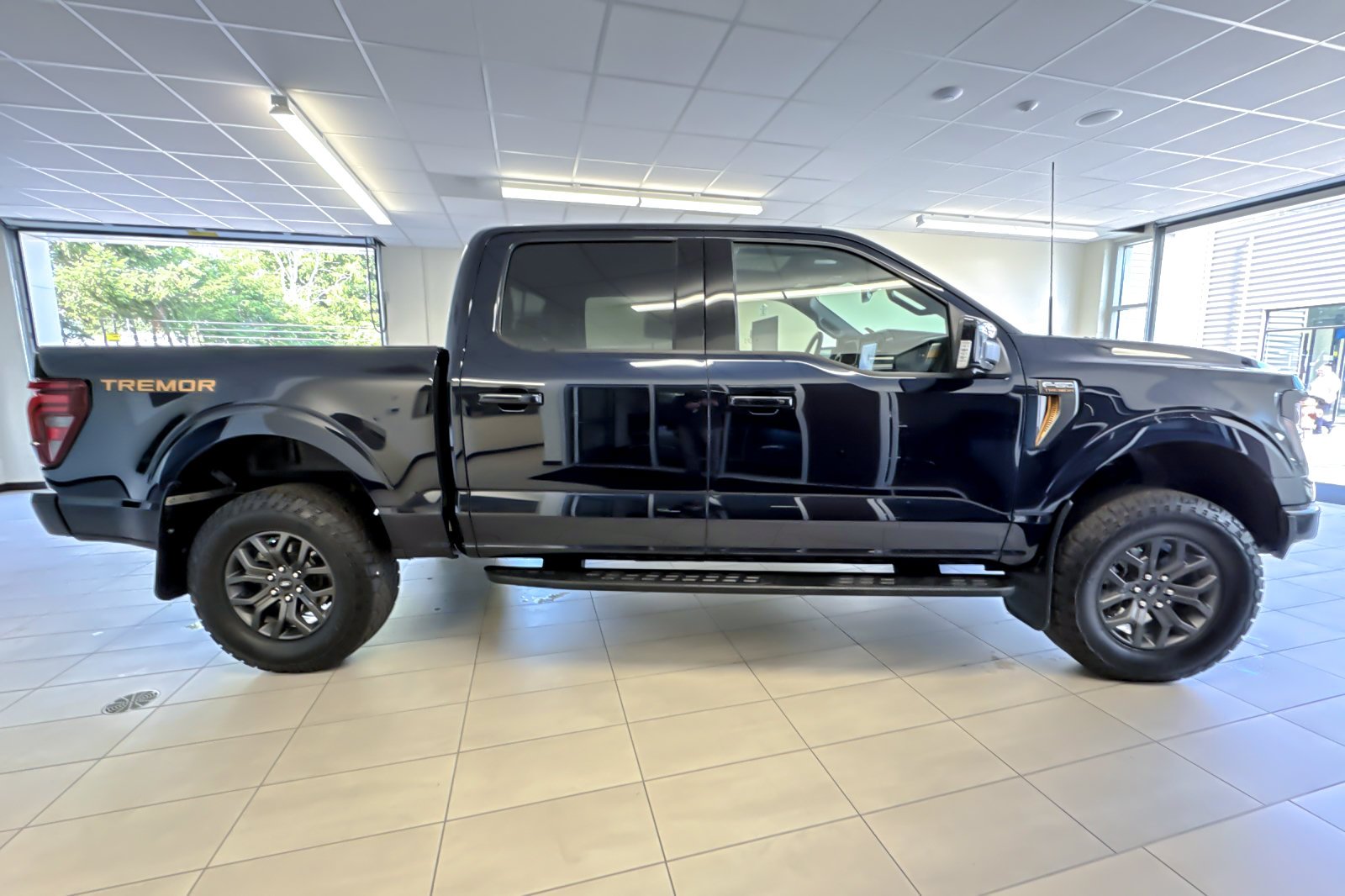 Certified Used 2025 Antimatter Blue Metallic Ford Tremor image 3