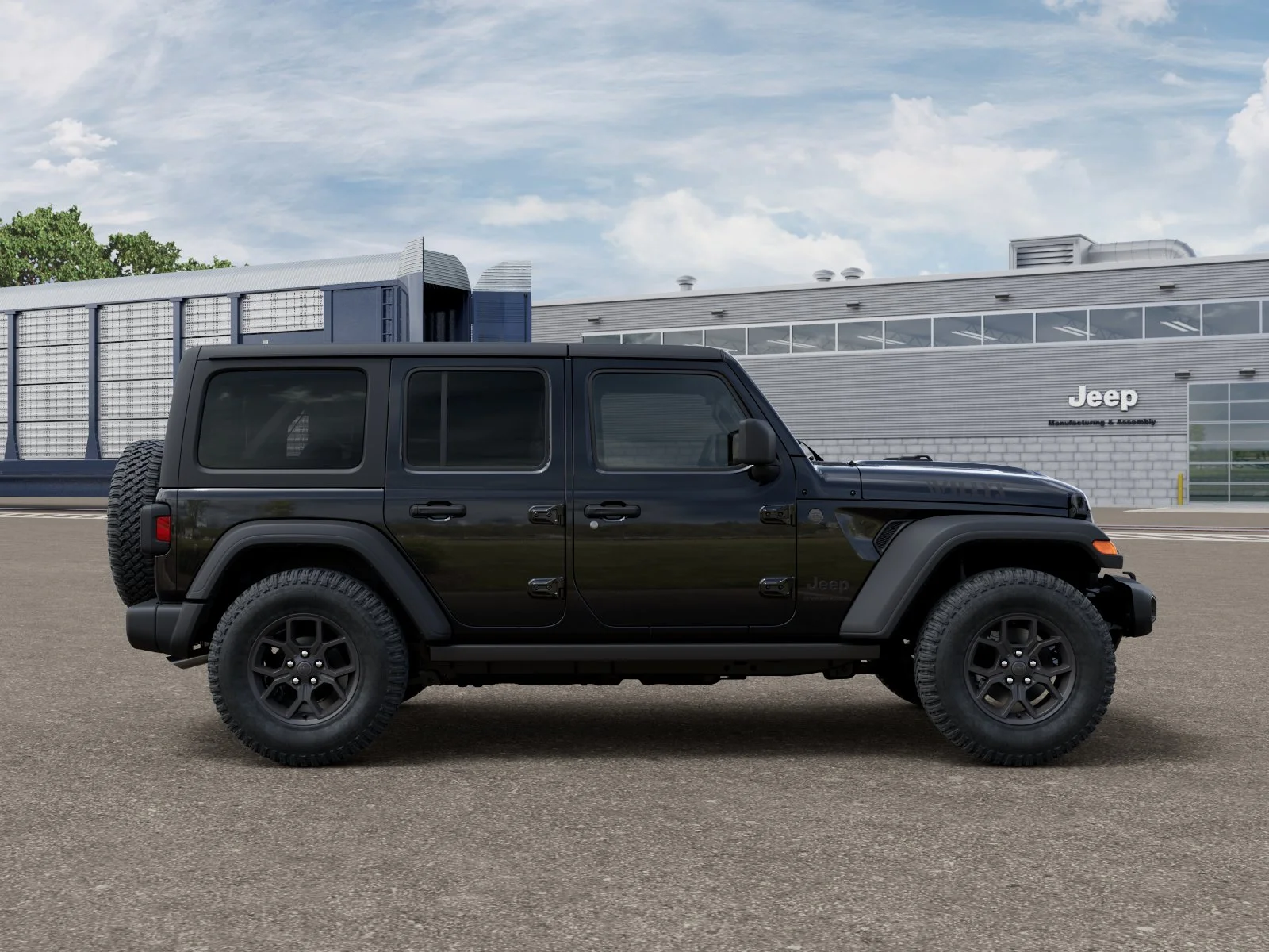 New 2026 Black Clear-Coat Exterior Paint Jeep Willys image 36