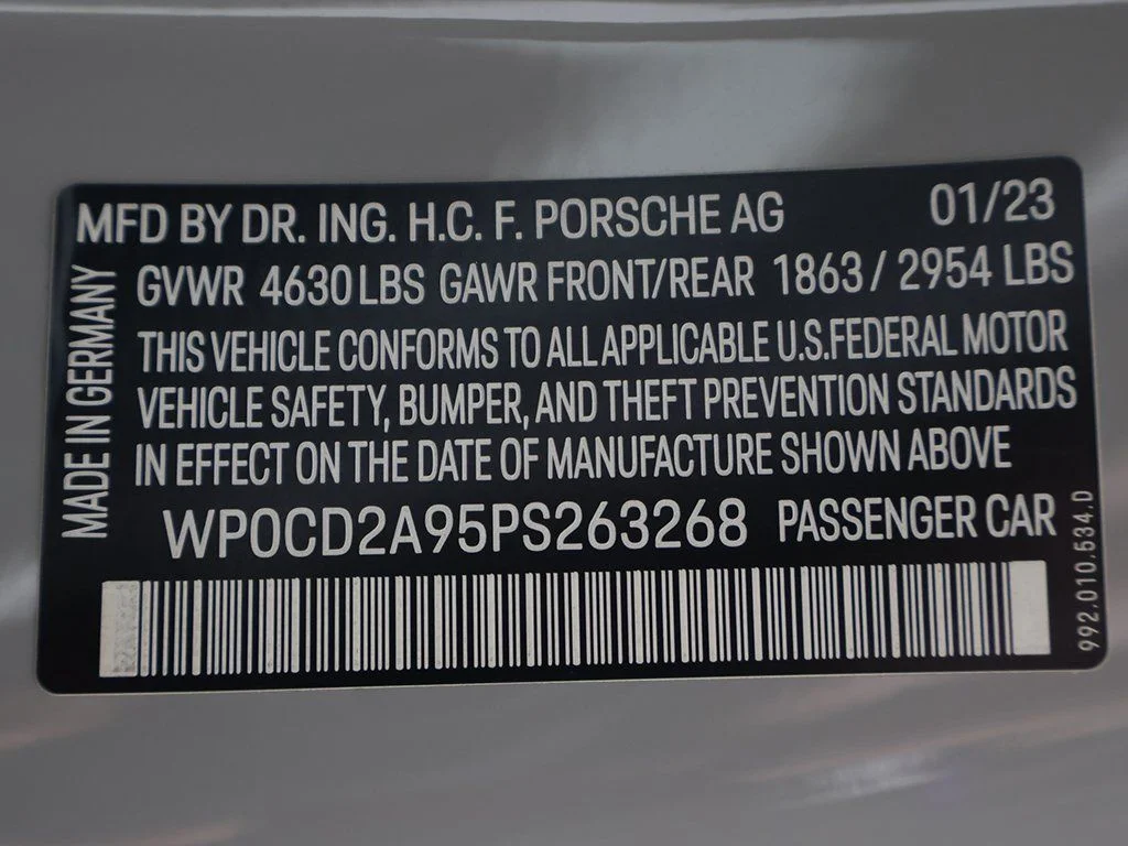 Used 2023 Chalk Porsche Turbo image 61