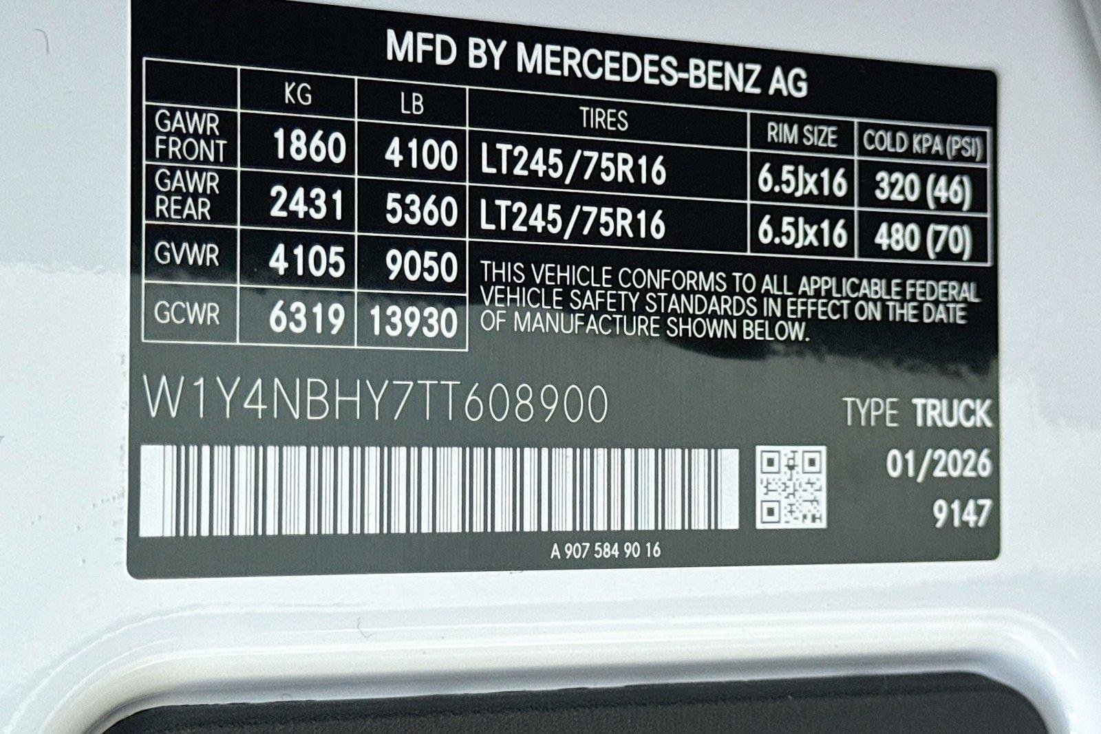New 2026 Arctic White Mercedes-Benz  image 27