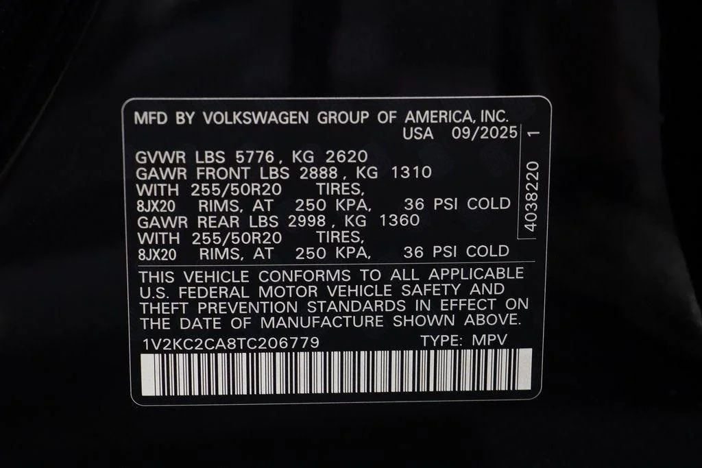 New 2026 Deep Black Volkswagen 2.0T SE w/Technology image 24
