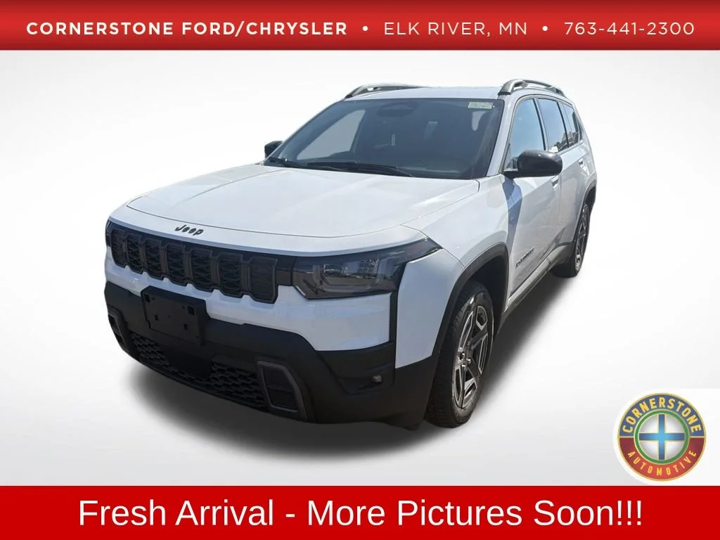 New 2026 Bright White Clear-Coat Exterior Paint Jeep Laredo image 1