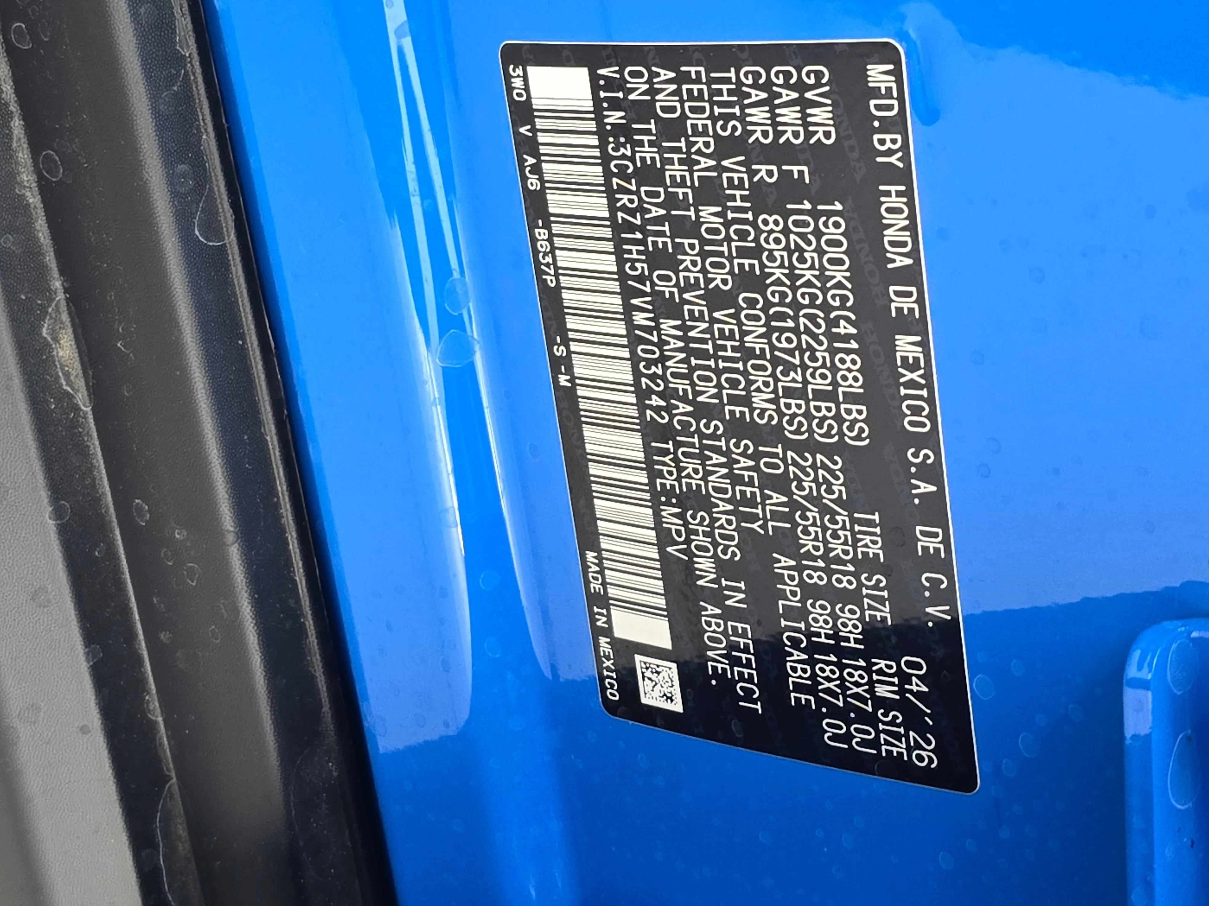New 2027 Boost Blue Pearl Honda Sport image 33