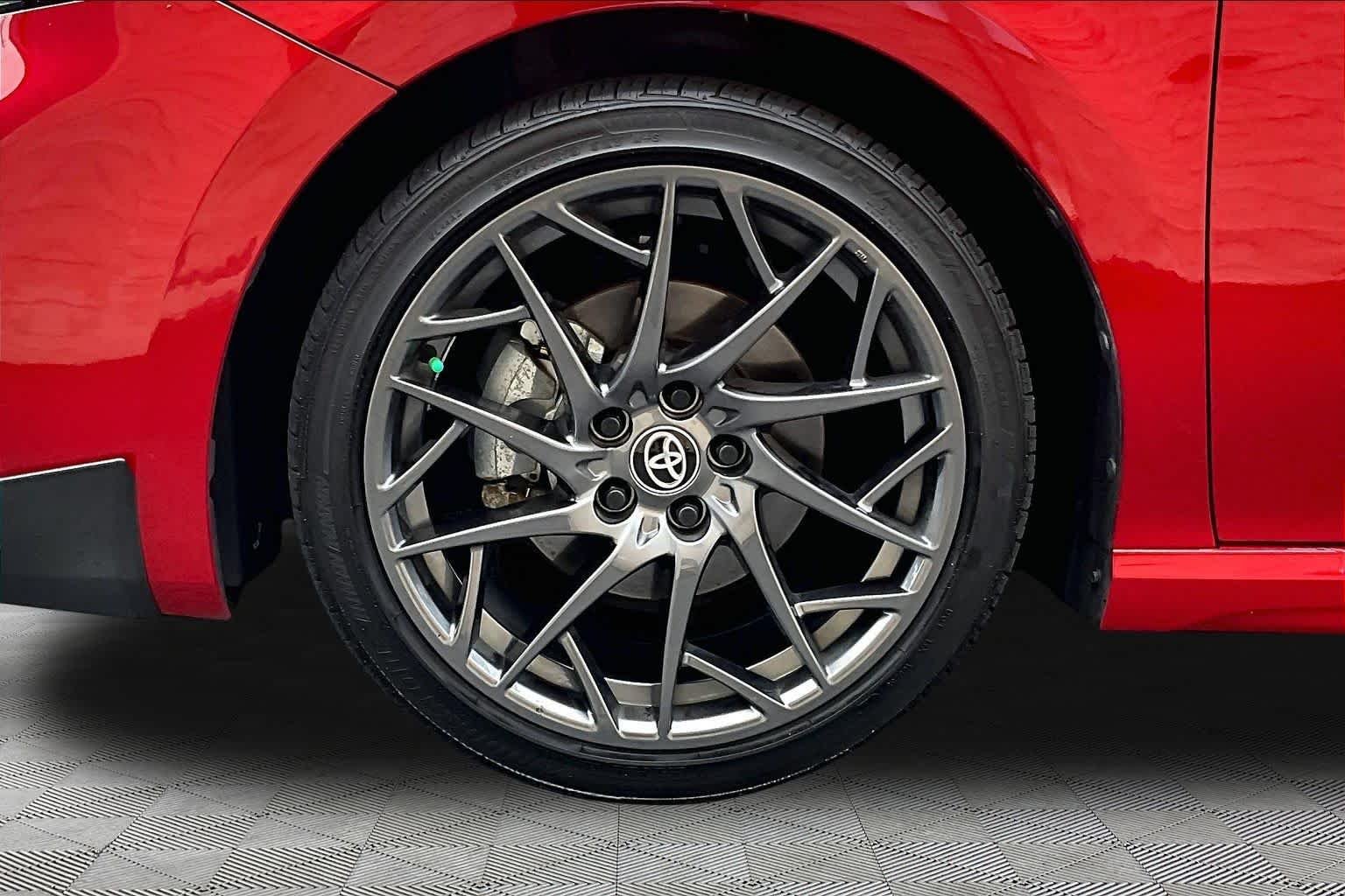 Used 2025 Supersonic Red Toyota SE image 11