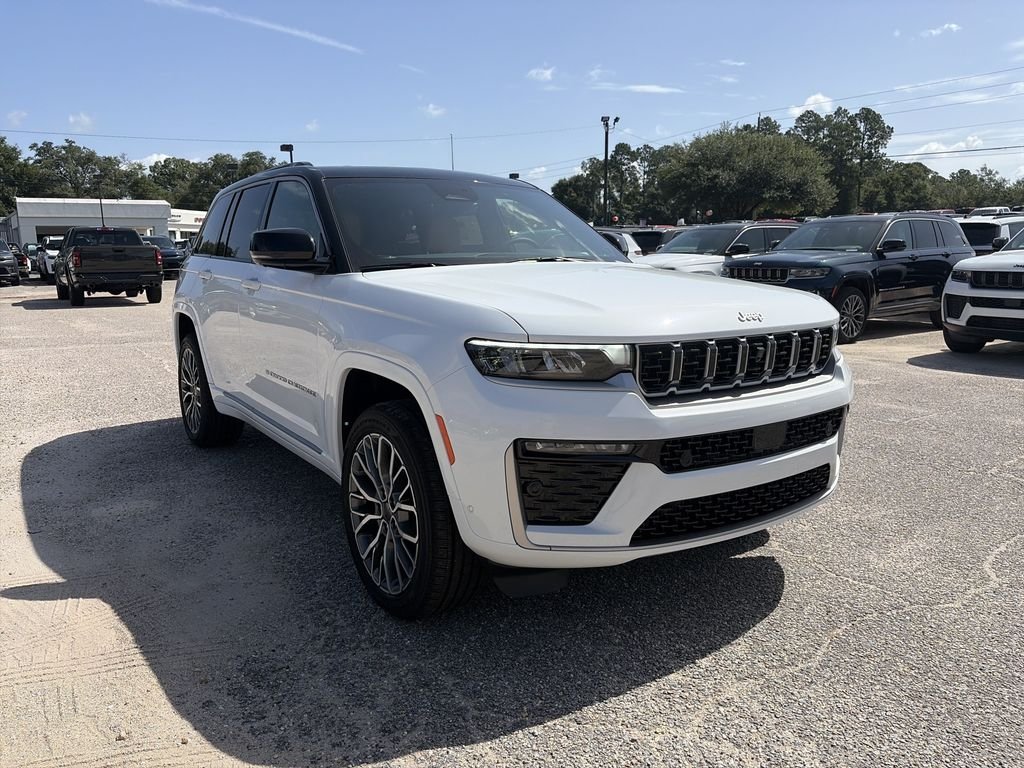 New 2026 Bright White Clear-Coat Exterior Paint Jeep Summit image 8