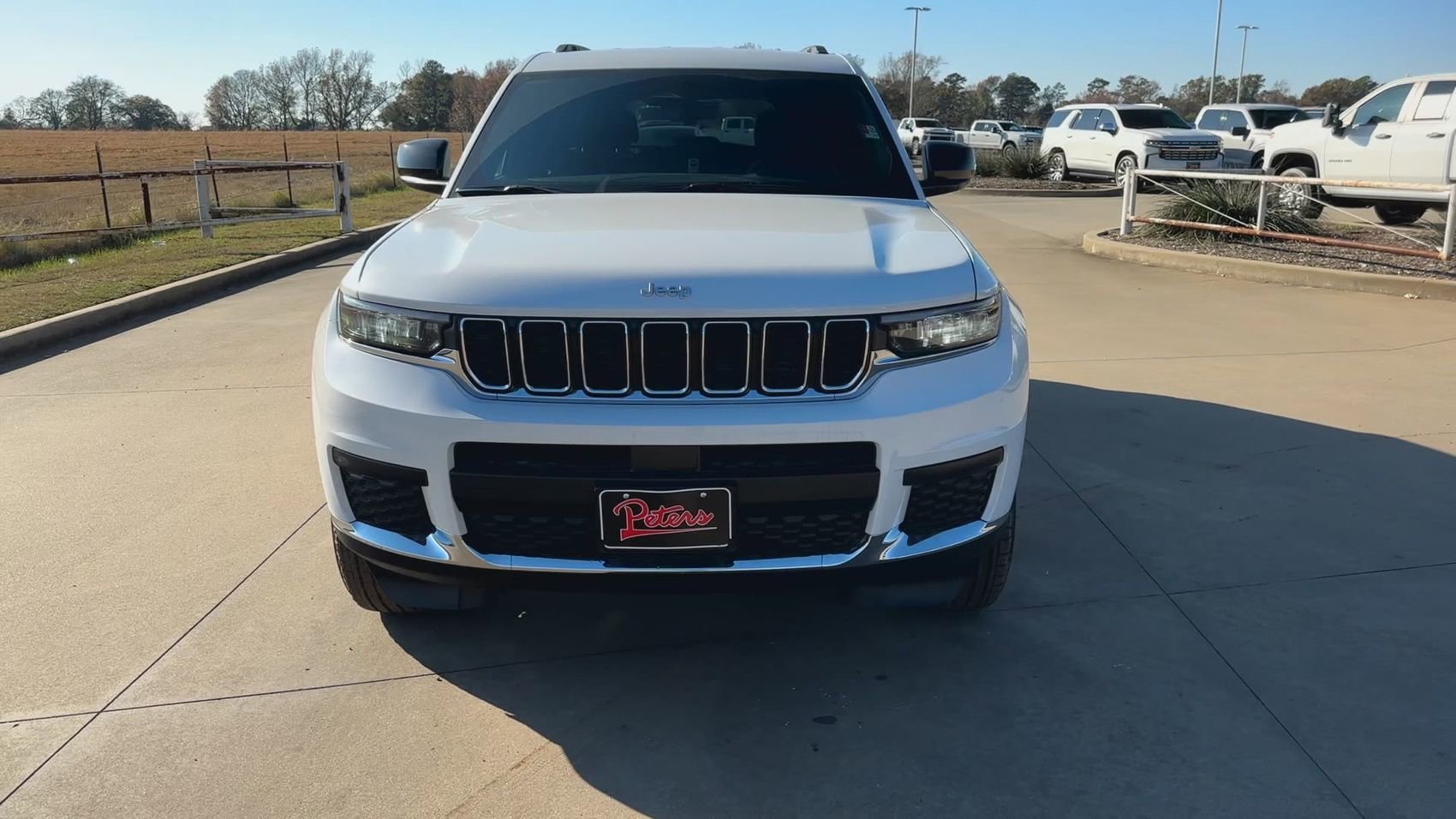 New 2025 Bright White Clearcoat Jeep Laredo image 4