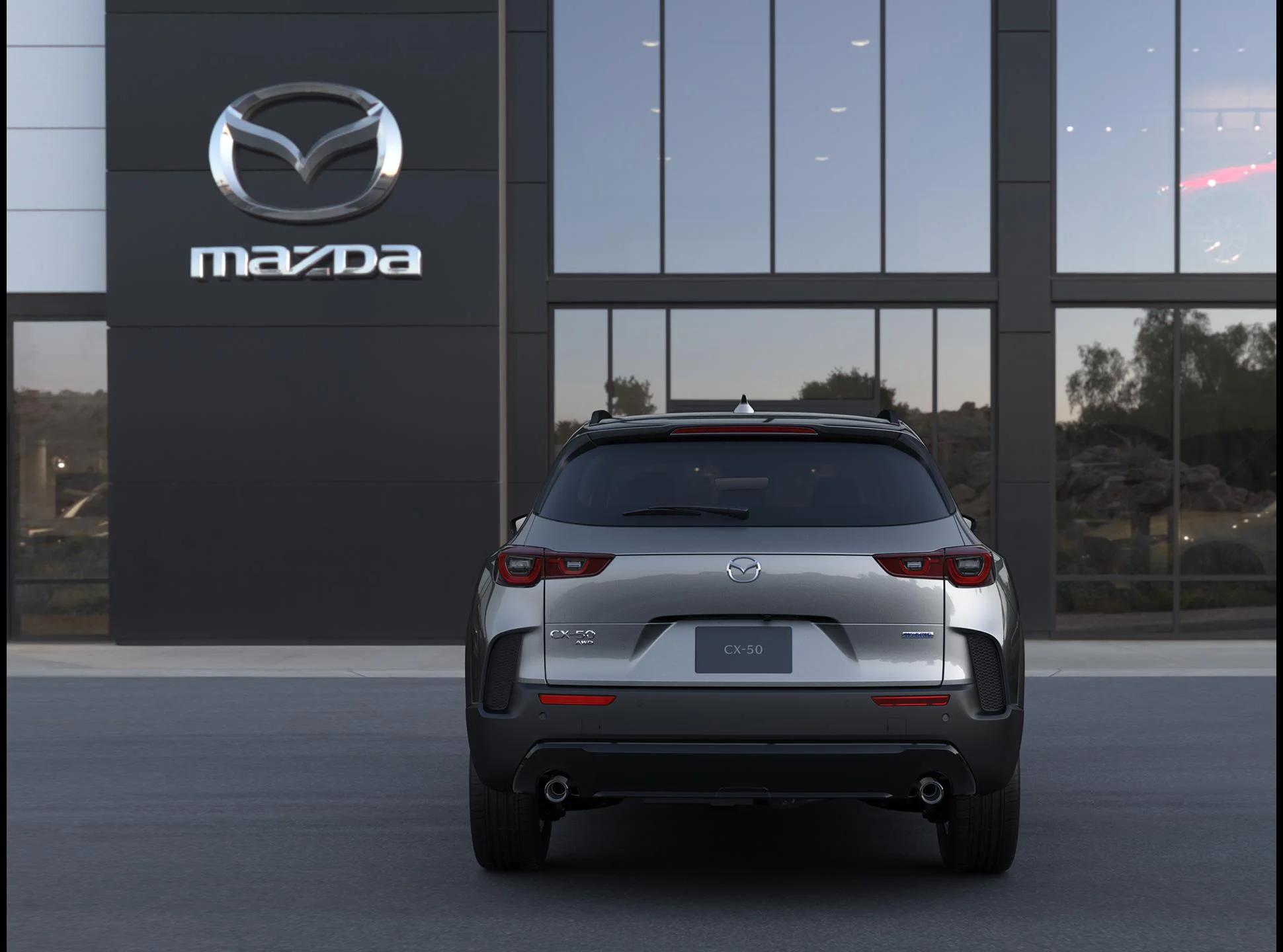 New 2026 Machine Gray Metallic Mazda Premium AWD image 4