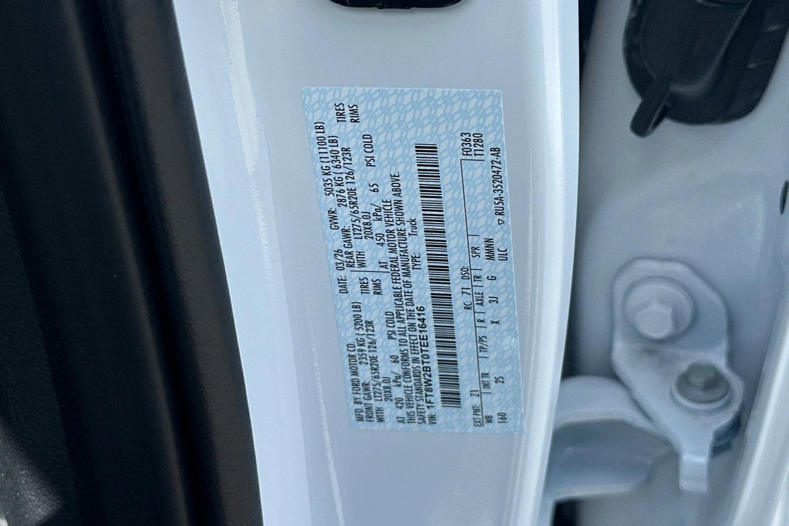 New 2026 White Ford XLT image 26
