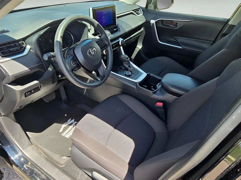 Used 2025 Midnight Black Metallic Toyota Hybrid LE image 15