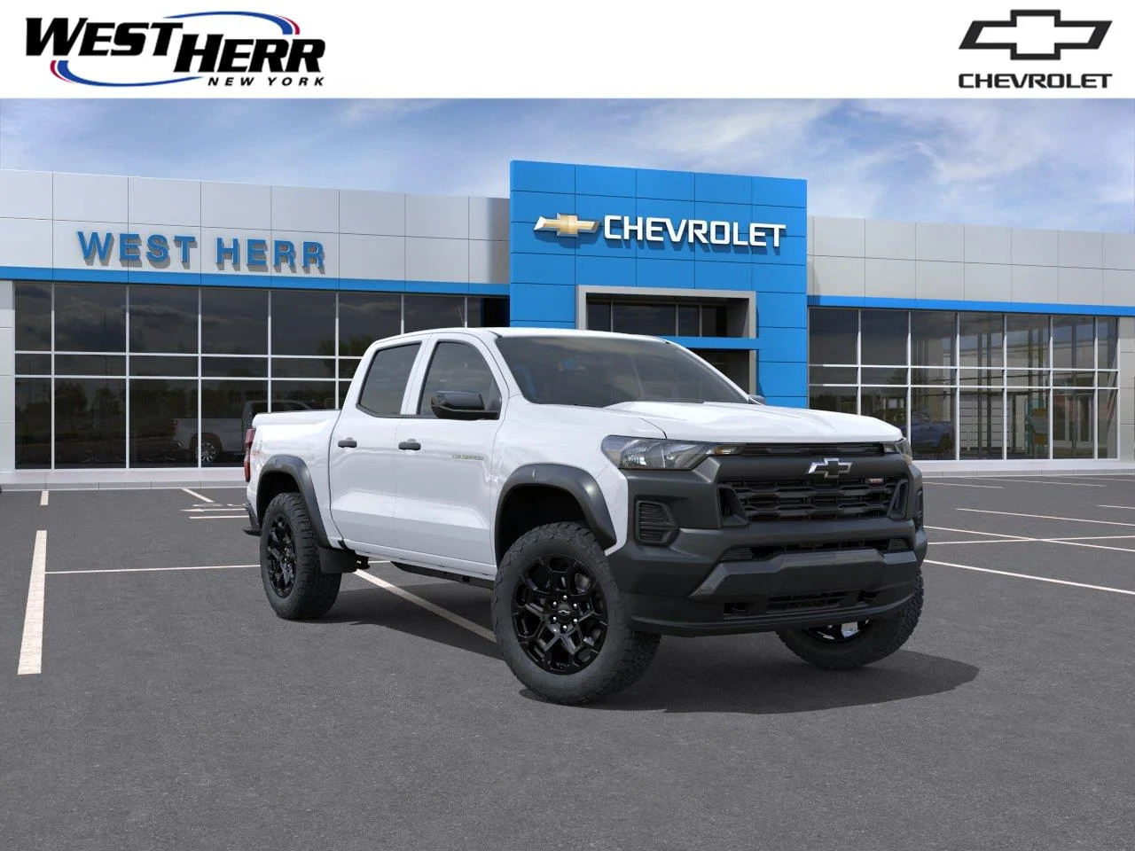 New 2026 Summit White Chevrolet Trail Boss image 1