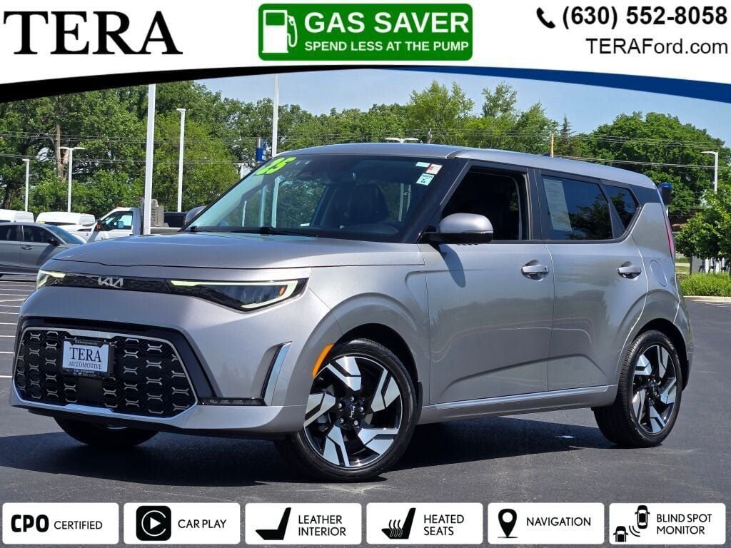 Certified Used 2025 Steel Gray Kia GT-Line image 1