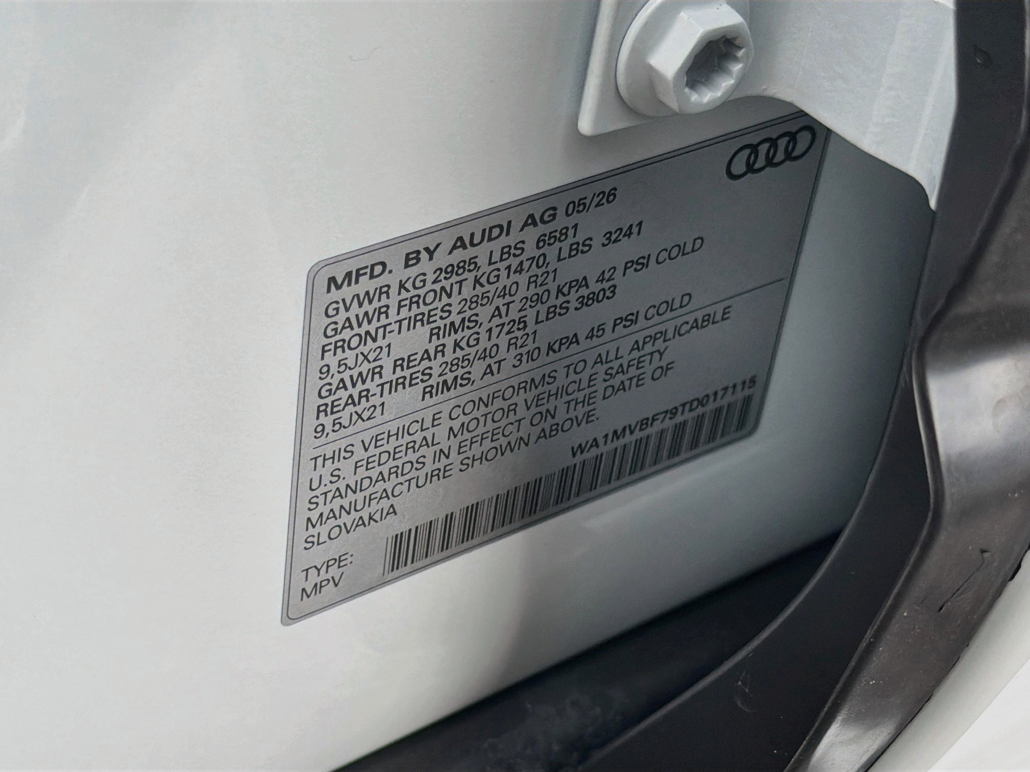 New 2026 Glacier White Metallic Audi S line Premium Plus image 42