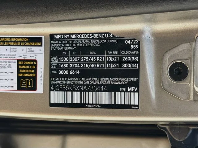 Used 2022 Mojave Silver Metallic Mercedes-Benz GLE 450 image 43