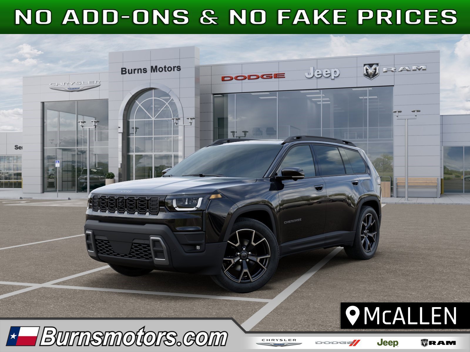 New 2026 Diamond Black Crystal Pearl-Coat Exterior Paint Jeep Overland image 1